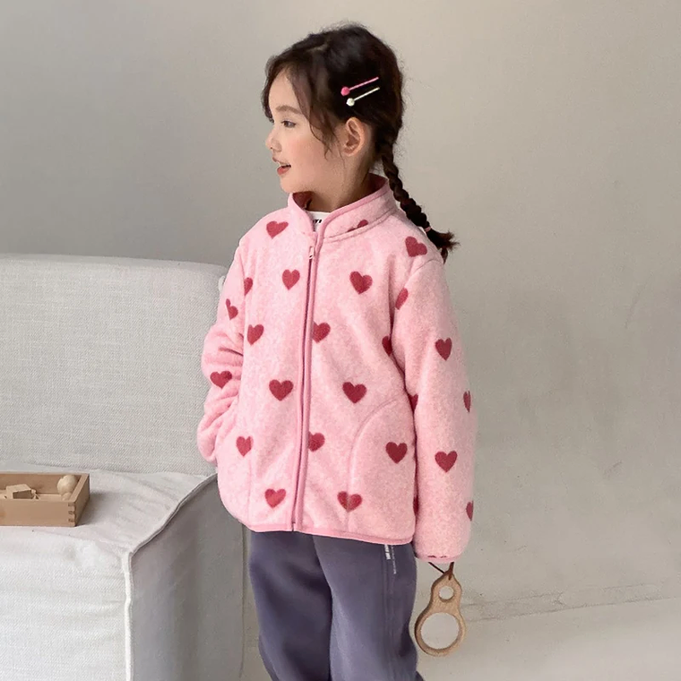 Abrigos de dibujos animados para niños, moda de otoño, ropa para niños de 1 a 2, 4, 6, 8 años, chaqueta de lana cálida para invierno para bebés y niñas 18