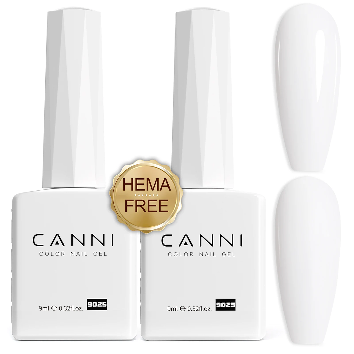 CANNI HEMA/TPO FREE 9ML capa Base de imprimación capa superior y Base de esmalte de Gel de Color remojo UV LED Gel de manicura líquido de uñas de secado rápido DIY 20