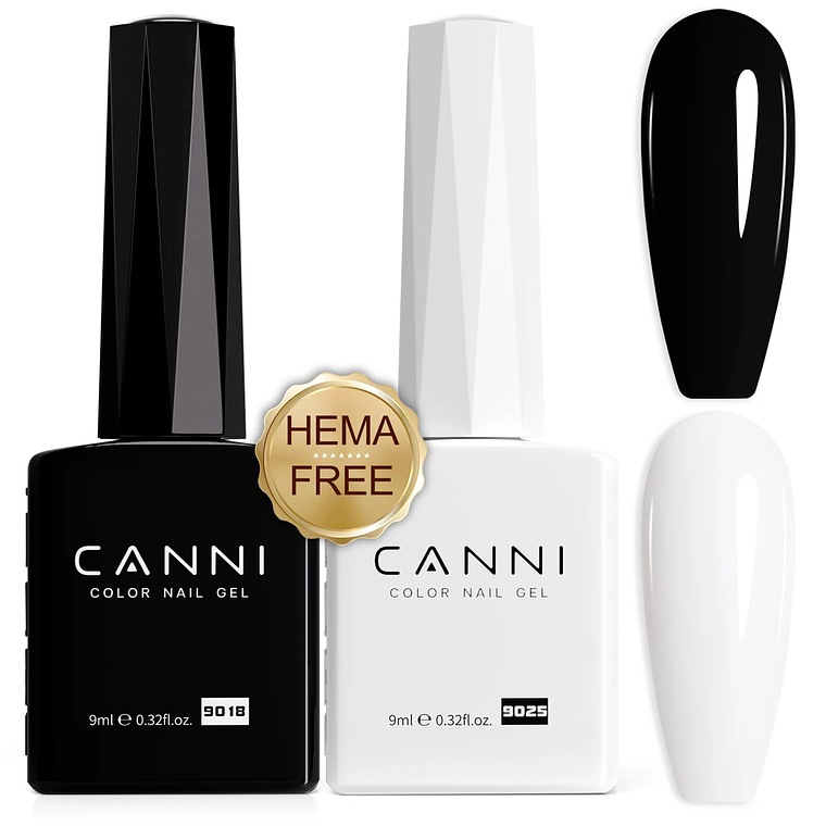 CANNI HEMA/TPO FREE 9ML capa Base de imprimación capa superior y Base de esmalte de Gel de Color remojo UV LED Gel de manicura líquido de uñas de secado rápido DIY 23