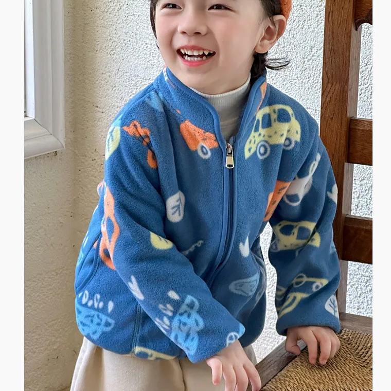 Abrigos de dibujos animados para niños, moda de otoño, ropa para niños de 1 a 2, 4, 6, 8 años, chaqueta de lana cálida para invierno para bebés y niñas 25