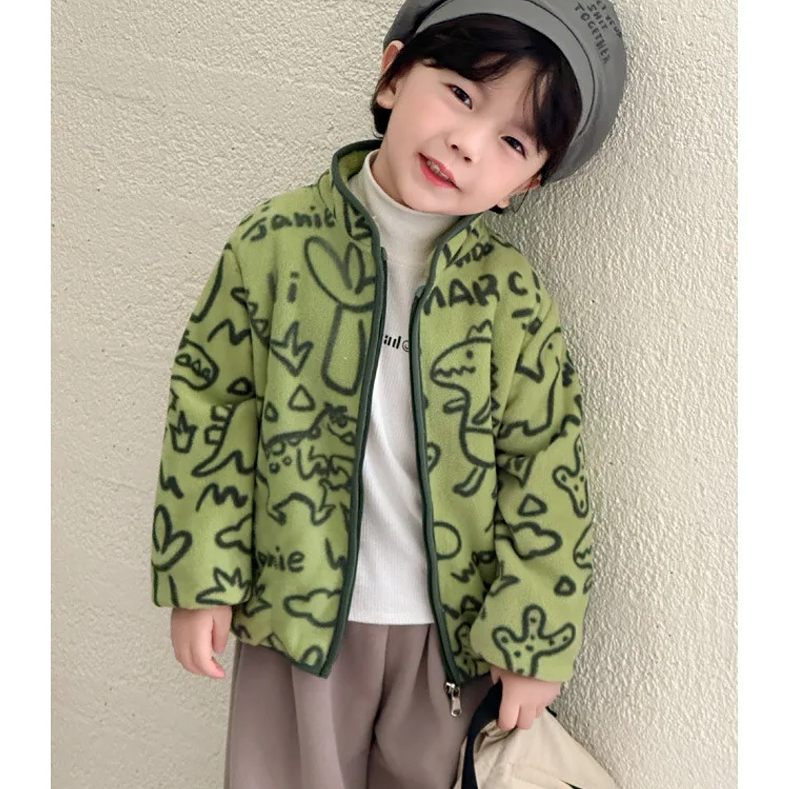 Abrigos de dibujos animados para niños, moda de otoño, ropa para niños de 1 a 2, 4, 6, 8 años, chaqueta de lana cálida para invierno para bebés y niñas 29