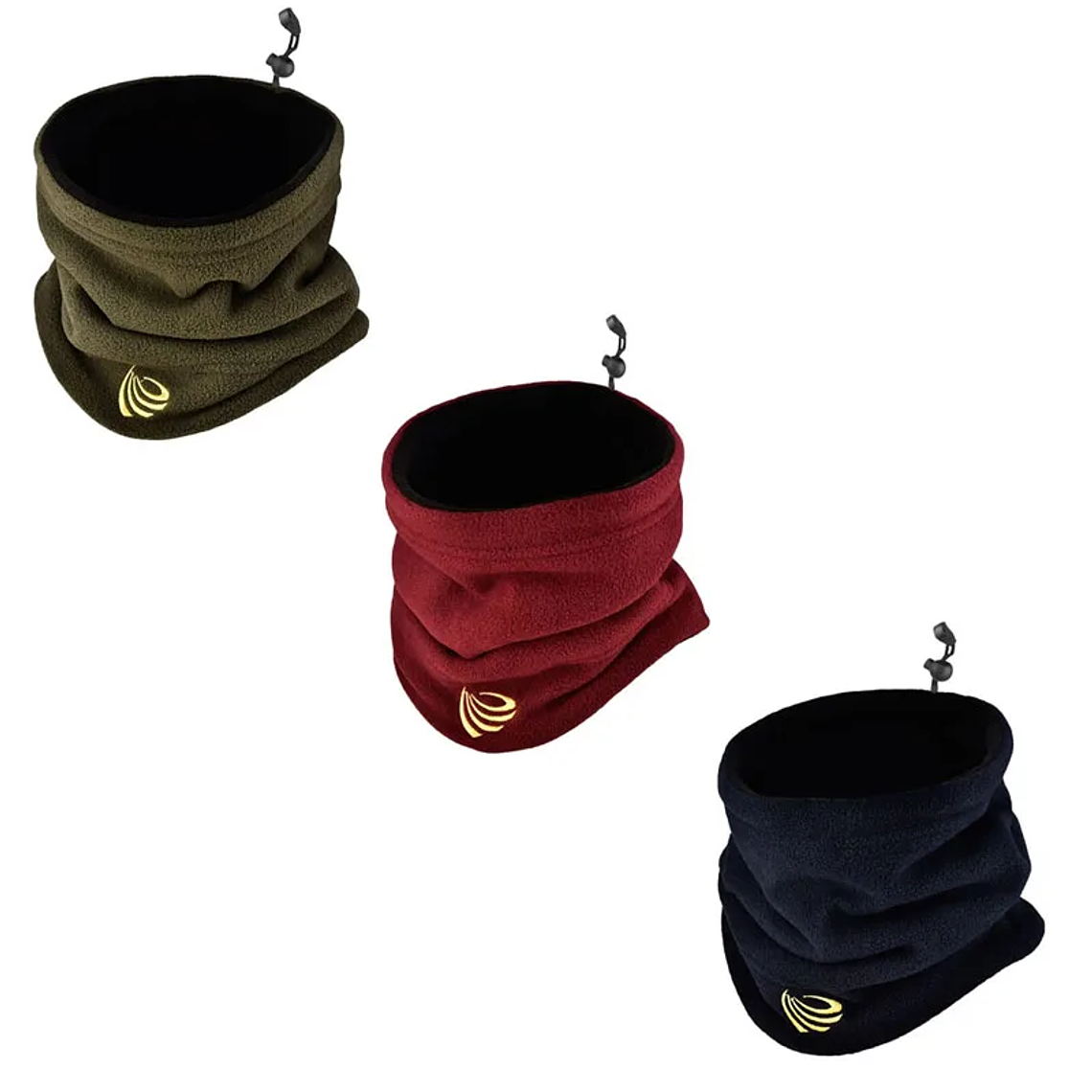 Polaina de cuello de lana para acampar, bufanda de tubo de esquí, máscara de media cara para Snowboard, cubierta facial para hombres y mujeres, cuello a prueba de frío al aire libre, Invierno 8