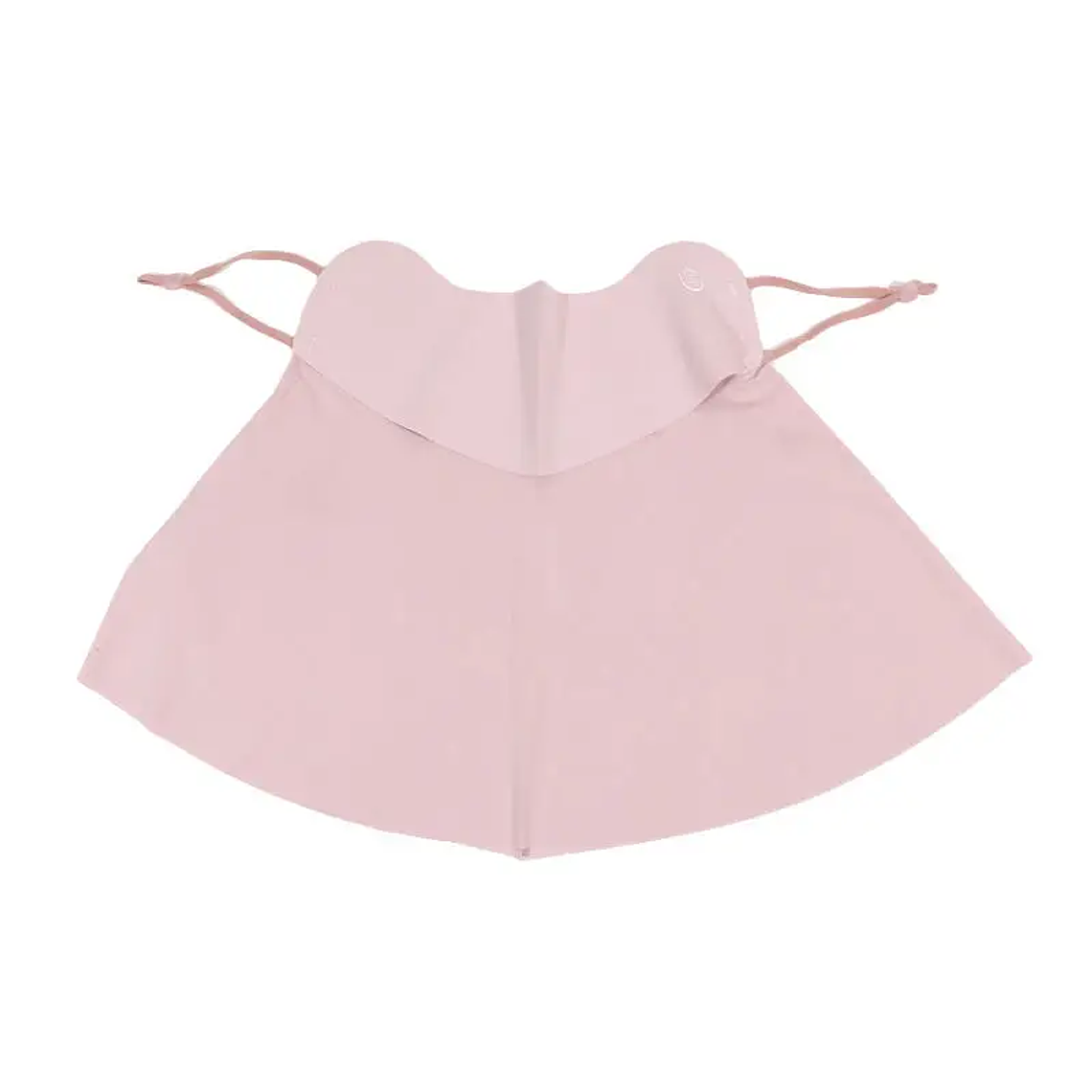 Bufanda protectora solar transpirable para el cuello, mascarilla facial grande conectada, máscaras de protección solar de seda helada para niñas, versión de protección del cuello, nariz con fugas 7