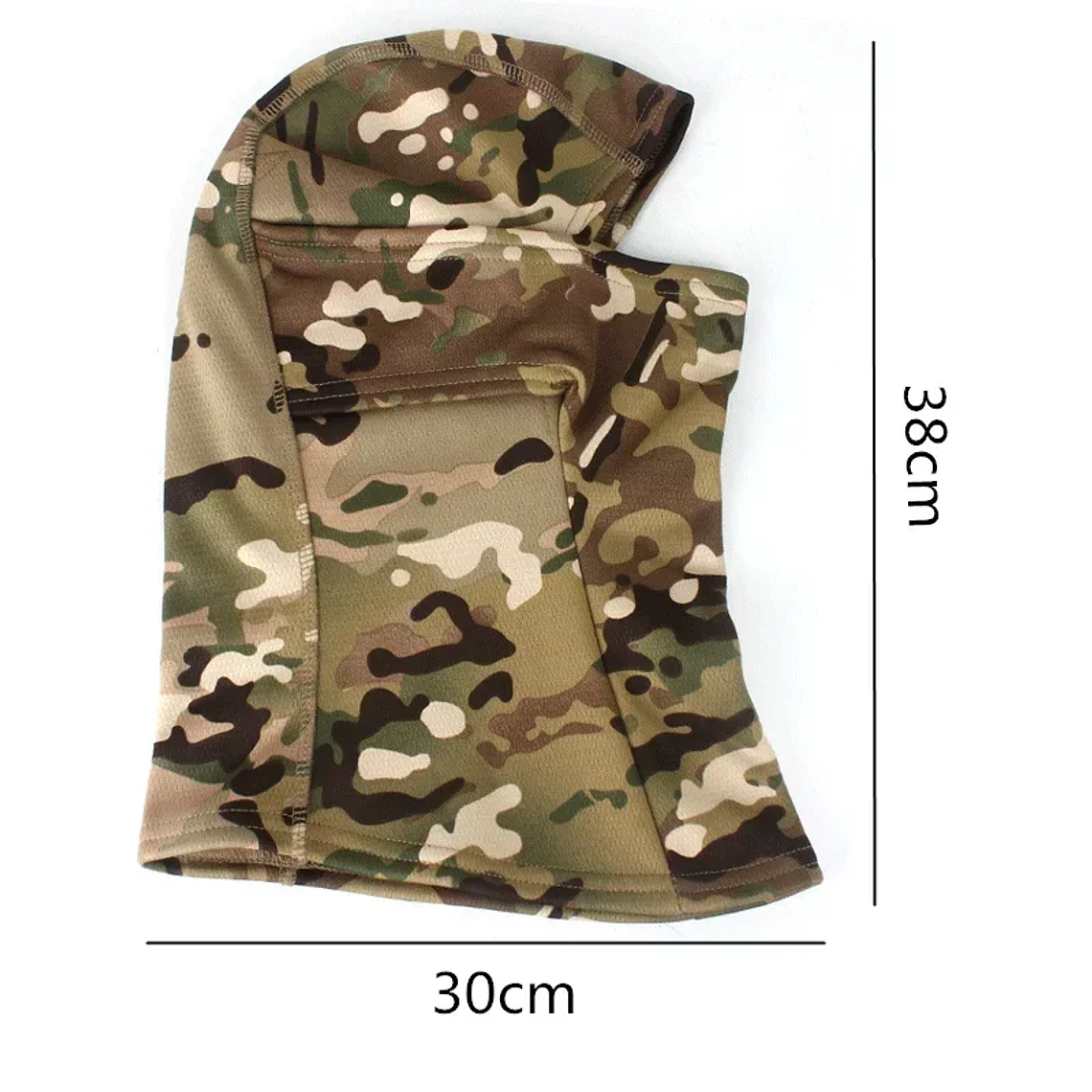 Pasamontañas de camuflaje polar de invierno para caza al aire libre, ciclismo, senderismo, esquí, bufanda, máscara facial a prueba de viento para hombres 6