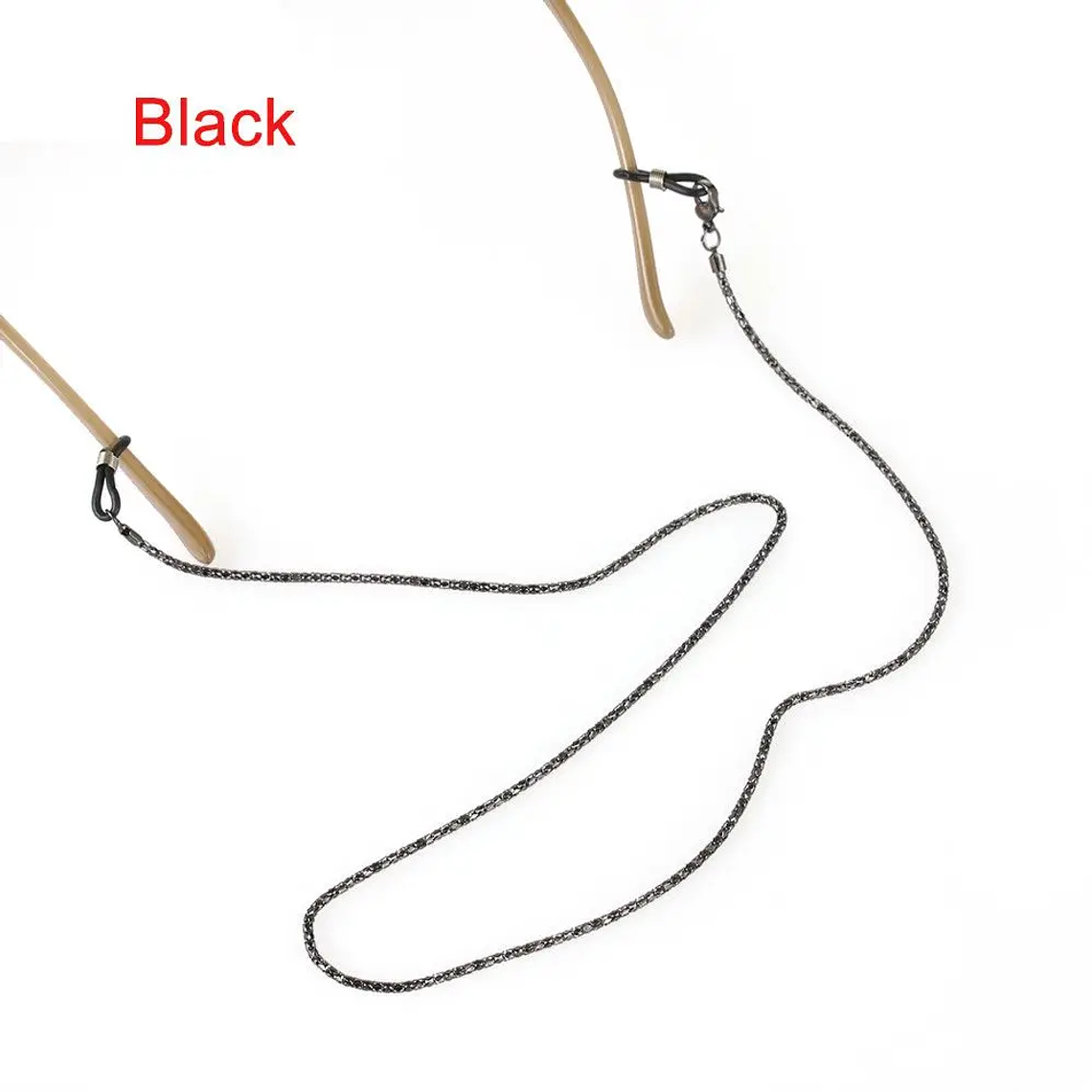 Cadenas de gafas de moda para mujer, cadenas de gafas de sol de cristal, soporte de cordón antideslizante para gafas, collar con cordón bohemio 10