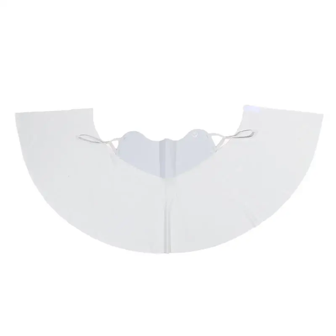 Bufanda protectora solar transpirable para el cuello, mascarilla facial grande conectada, máscaras de protección solar de seda helada para niñas, versión de protección del cuello, nariz con fugas 14