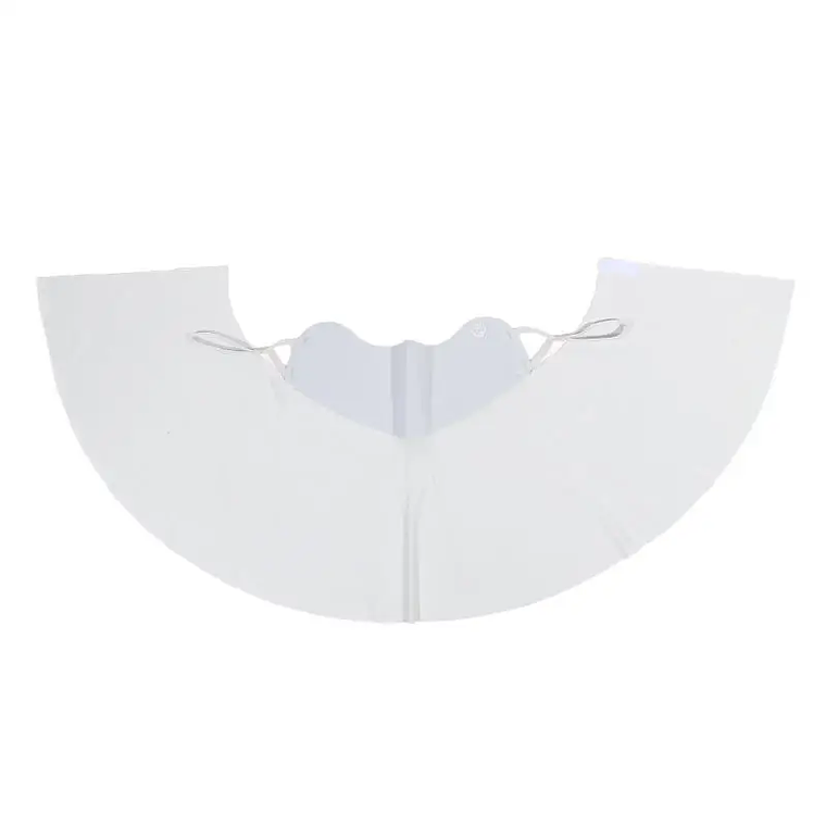 Bufanda protectora solar transpirable para el cuello, mascarilla facial grande conectada, máscaras de protección solar de seda helada para niñas, versión de protección del cuello, nariz con fugas 14