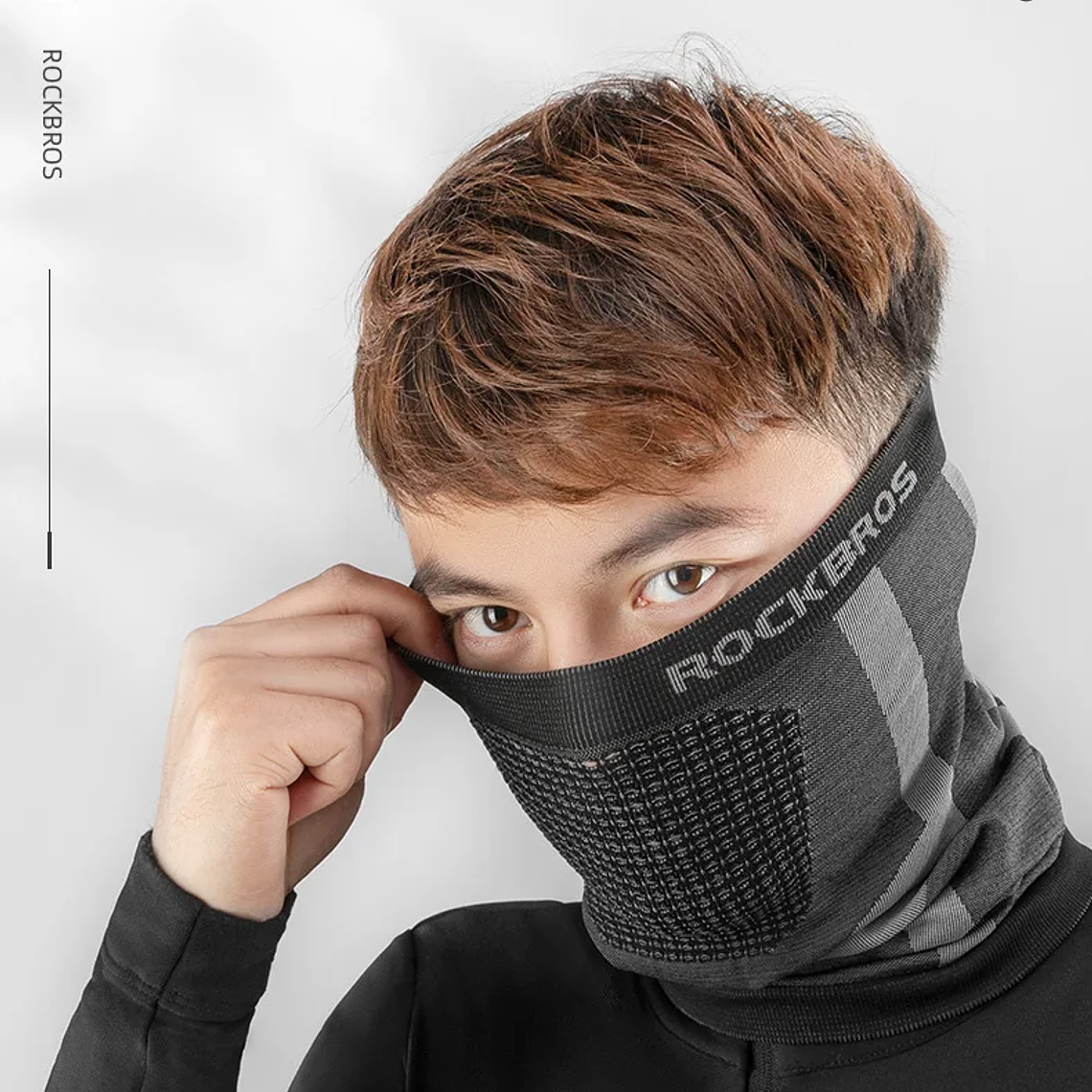 ROCKBROS-bufandas para senderismo, máscara facial para ciclismo, protección solar para hombres y mujeres, Bandana a prueba de viento para motocicleta, accesorios para bicicleta eléctrica 9