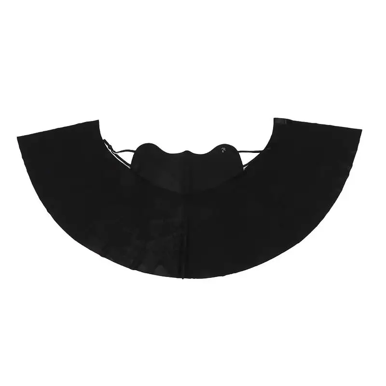 Bufanda protectora solar transpirable para el cuello, mascarilla facial grande conectada, máscaras de protección solar de seda helada para niñas, versión de protección del cuello, nariz con fugas 17