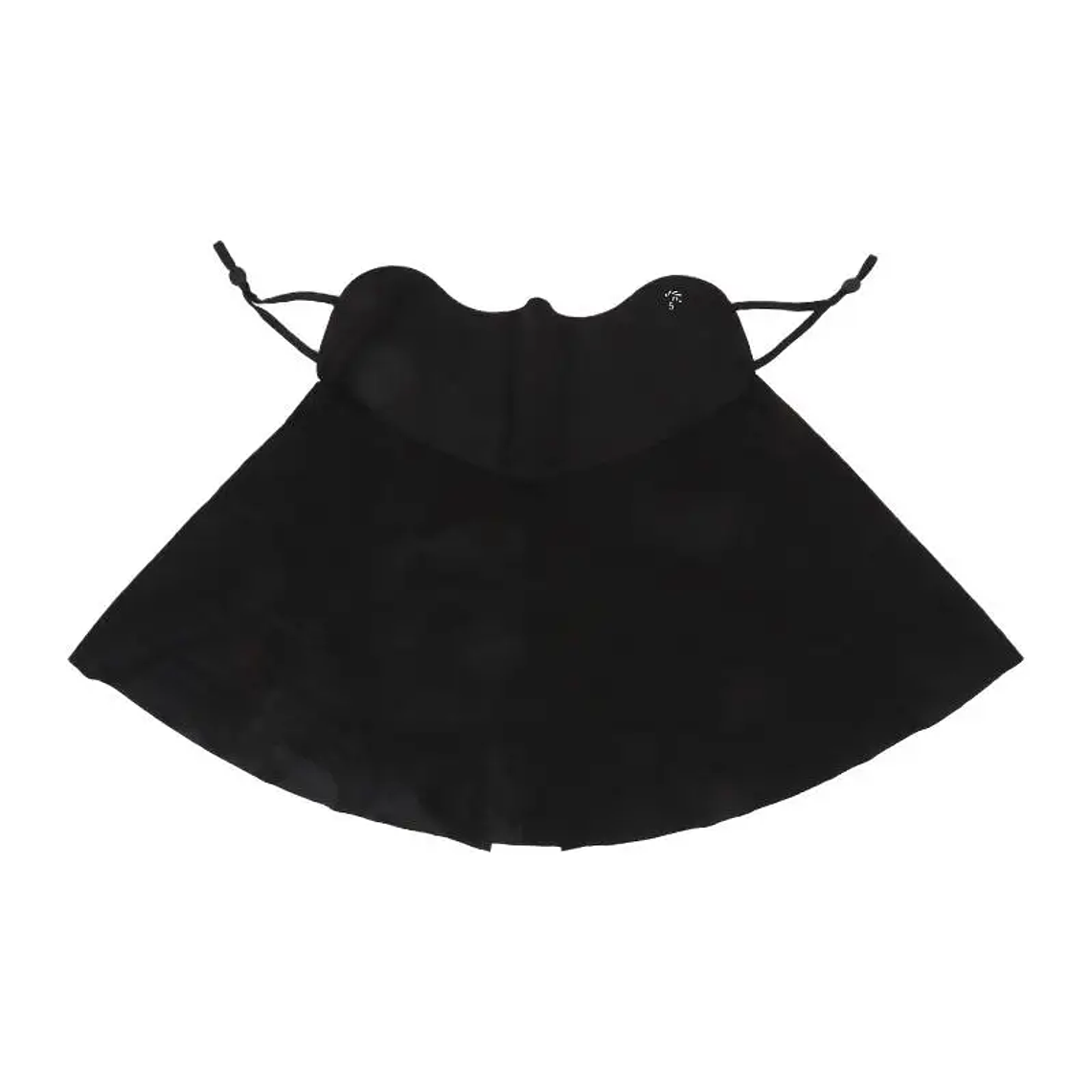 Bufanda protectora solar transpirable para el cuello, mascarilla facial grande conectada, máscaras de protección solar de seda helada para niñas, versión de protección del cuello, nariz con fugas 18