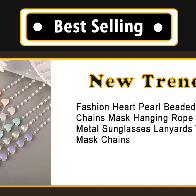 Cadenas de gafas de moda para mujer, cadenas de gafas de sol de cristal, soporte de cordón antideslizante para gafas, collar con cordón bohemio 18