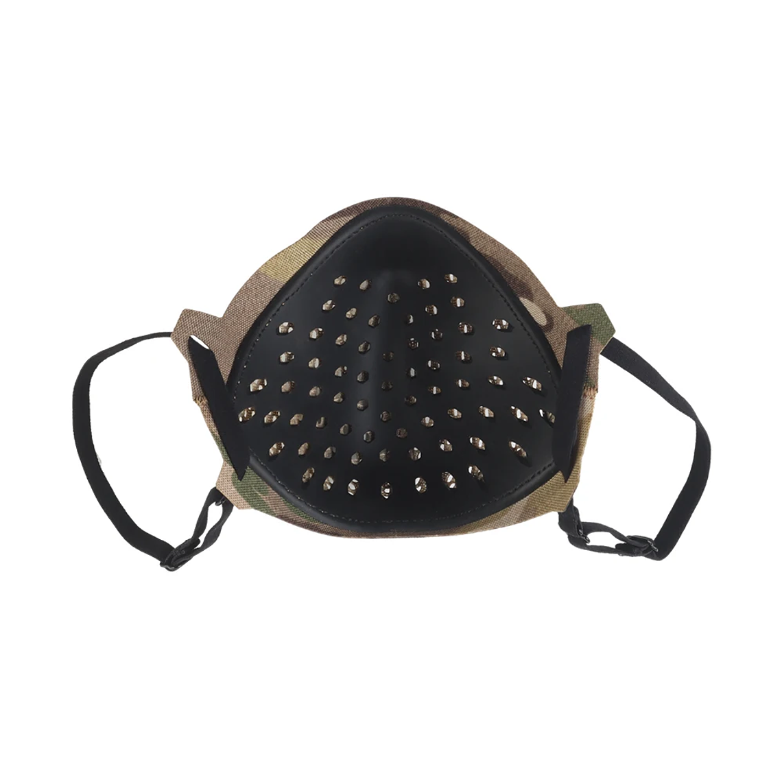 Máscara táctica de tiro MSK1, mascarilla de silicona plegable, protectora de media cara para entrenamiento de tiro, caza al aire libre 18