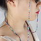 Cadenas de gafas de moda para mujer, cadenas de gafas de sol de cristal, soporte de cordón antideslizante para gafas, collar con cordón bohemio - Miniatura 21