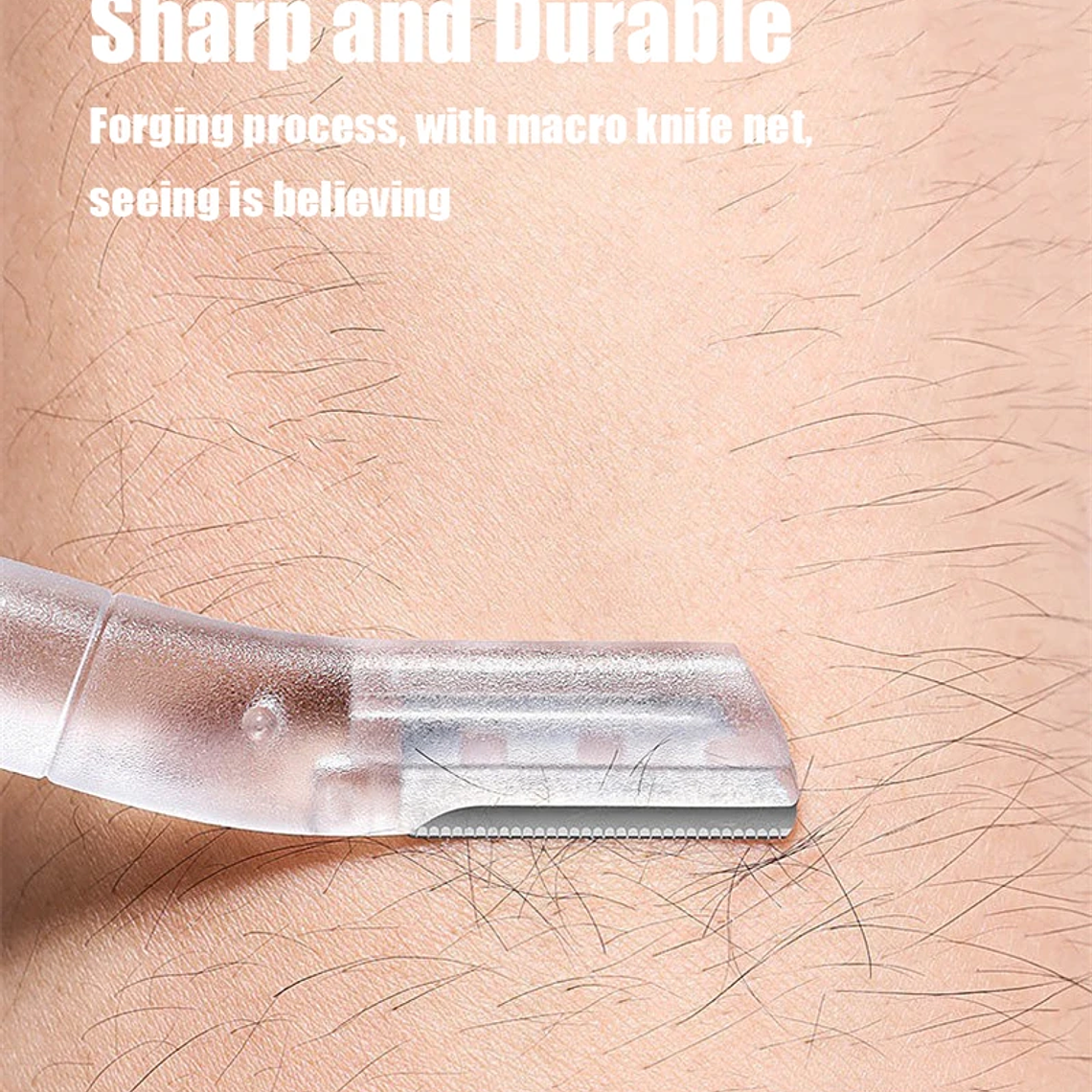 Cuchillo de recorte, maquinilla de afeitar para cejas, recortador de cejas seguro, antiarañazos, herramienta de afeitado de cejas, maquinilla de afeitar Facial, juego de herramientas de belleza para  16