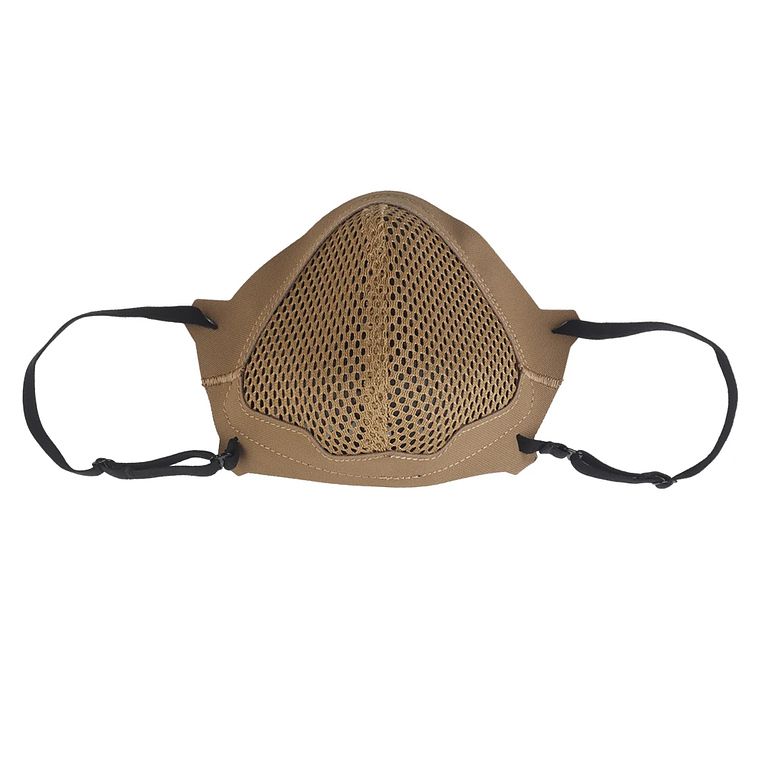 Máscara táctica de tiro MSK1, mascarilla de silicona plegable, protectora de media cara para entrenamiento de tiro, caza al aire libre 21