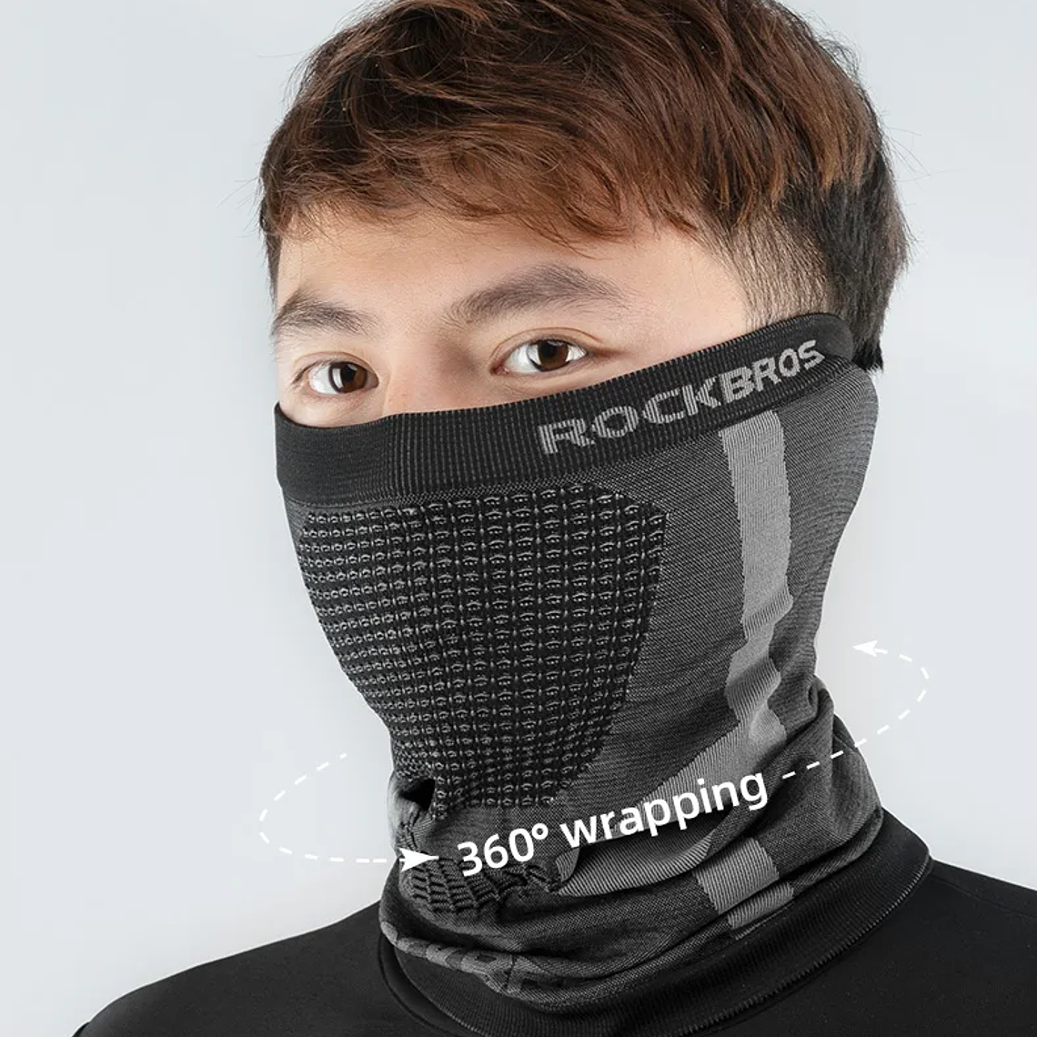 ROCKBROS-bufandas para senderismo, máscara facial para ciclismo, protección solar para hombres y mujeres, Bandana a prueba de viento para motocicleta, accesorios para bicicleta eléctrica 16