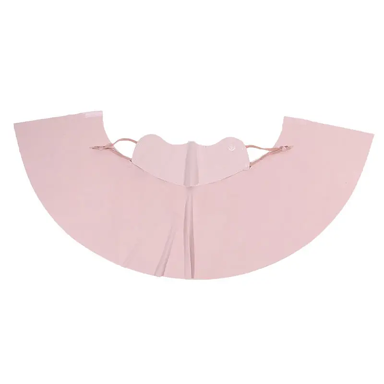 Bufanda protectora solar transpirable para el cuello, mascarilla facial grande conectada, máscaras de protección solar de seda helada para niñas, versión de protección del cuello, nariz con fugas 24