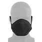 Máscara táctica de tiro MSK1, mascarilla de silicona plegable, protectora de media cara para entrenamiento de tiro, caza al aire libre - Miniatura 22