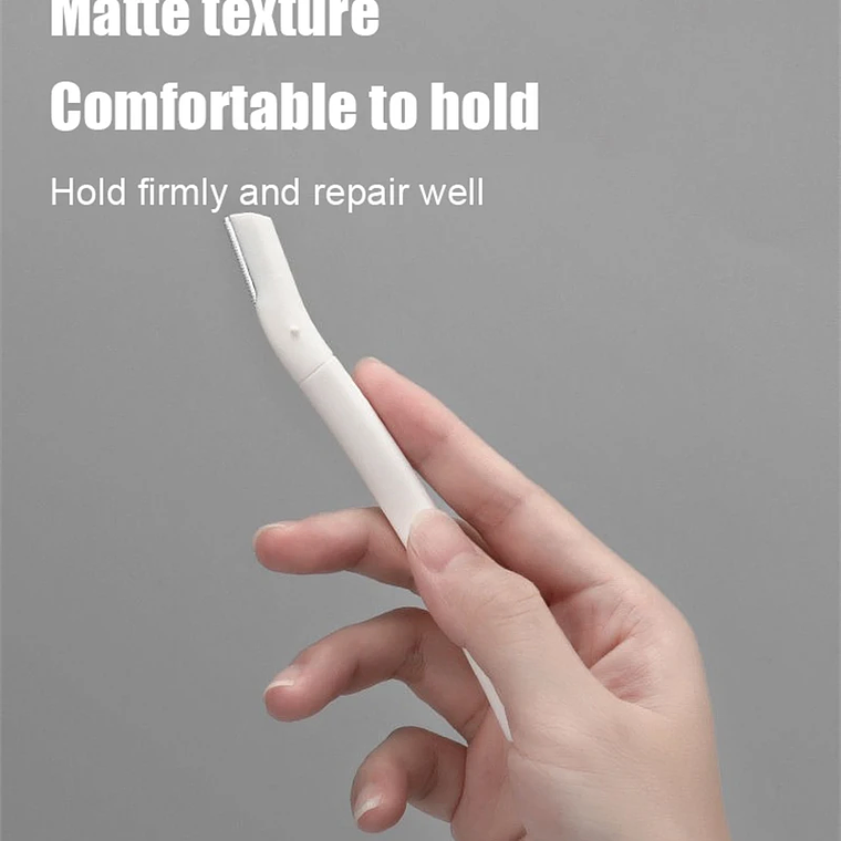 Cuchillo de recorte, maquinilla de afeitar para cejas, recortador de cejas seguro, antiarañazos, herramienta de afeitado de cejas, maquinilla de afeitar Facial, juego de herramientas de belleza para  19