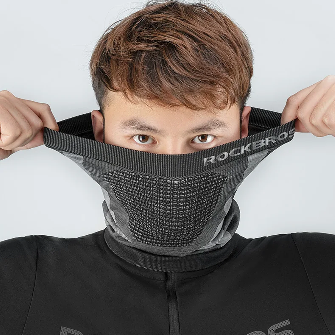ROCKBROS-bufandas para senderismo, máscara facial para ciclismo, protección solar para hombres y mujeres, Bandana a prueba de viento para motocicleta, accesorios para bicicleta eléctrica 18