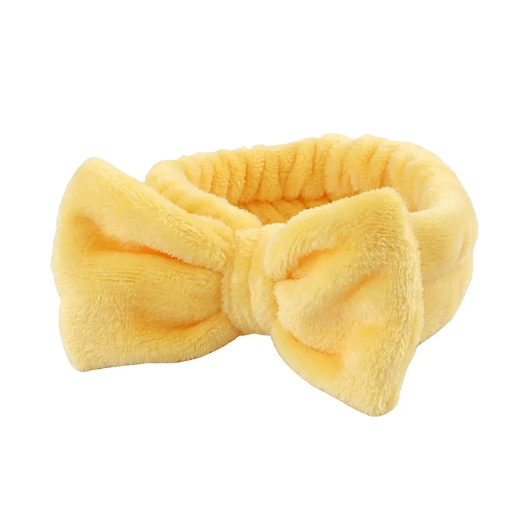 Diadema con lazo, conjunto de muñequera, toalla elástica suave para lavado de cara, ducha, maquillaje, Yoga, deportes, diadema para el cuidado de la piel para mujeres y niñas 21