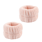 Diadema con lazo, conjunto de muñequera, toalla elástica suave para lavado de cara, ducha, maquillaje, Yoga, deportes, diadema para el cuidado de la piel para mujeres y niñas - thumbnail 26