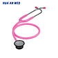 Hua an Med Medical Professional Stainless Steel Dual Head Stethoscope for Nurse and Doctor - thumbnail 2