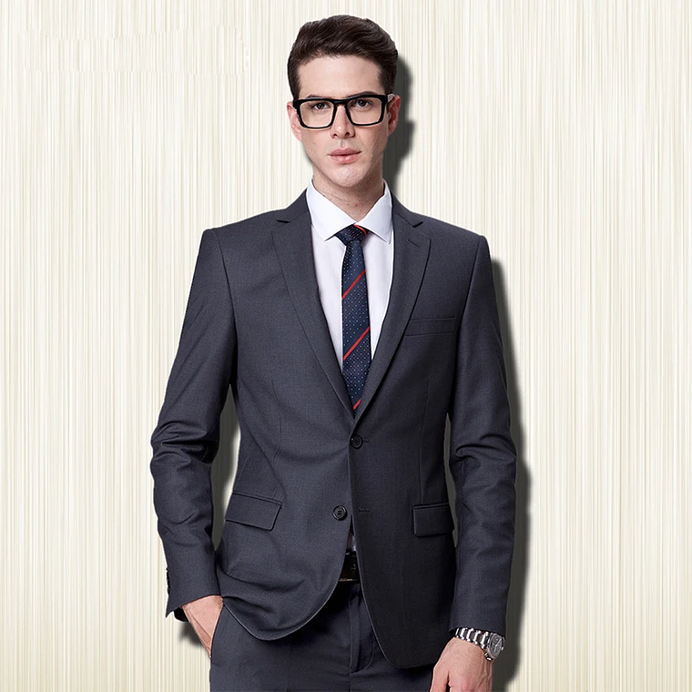 Men's Suit Jacket Slim Fit Business Suit Jacket 4