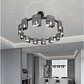 Adjustable Height Nordic Restaurant Chandelier for Villa Creative Household Exhibition Hall Bedrooms Design for Contracted - thumbnail 4
