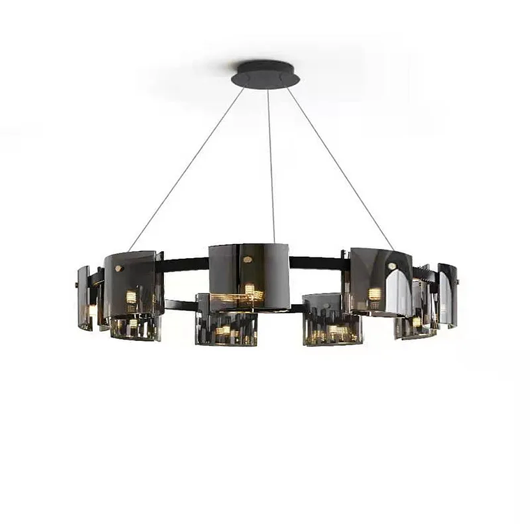 Adjustable Height Nordic Restaurant Chandelier for Villa Creative Household Exhibition Hall Bedrooms Design for Contracted 6