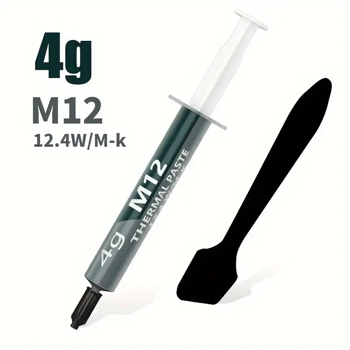 Pasta térmica EP, pasta de grasa conductora térmica de rendimiento 12,4 W/MK 1/4/8/15/30g para juegos, PC, PS5, CPU, refrigeración GPU 8