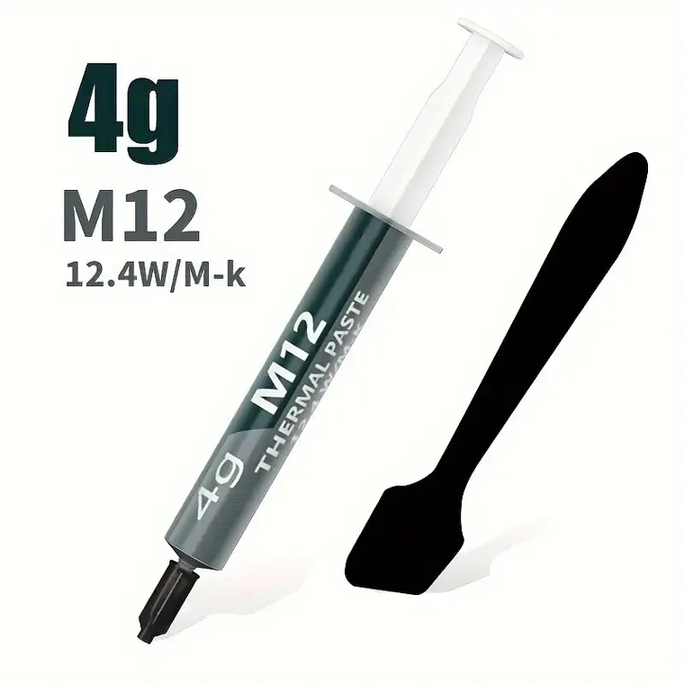 Pasta térmica EP, pasta de grasa conductora térmica de rendimiento 12,4 W/MK 1/4/8/15/30g para juegos, PC, PS5, CPU, refrigeración GPU 8