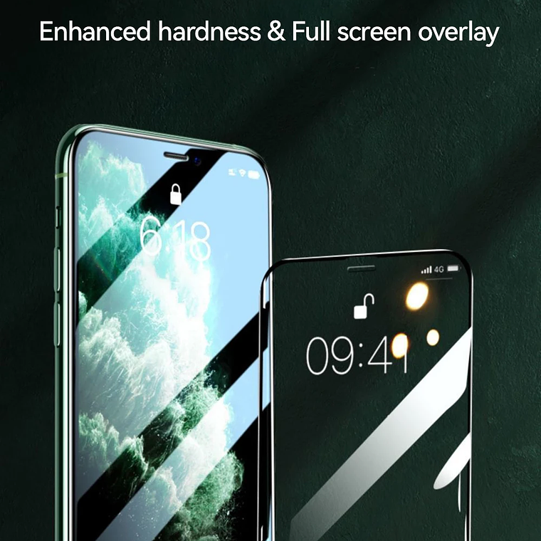 Joyroom 1/2/3 Uds Protector de pantalla de vidrio HD para iPhone 16 15 14 13 12 11 Pro Max protección de vidrio templado de pantalla completa para iPhone 14