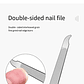 Juego de tijeras de uñas para hombre y mujer, cortaúñas especial de gama alta para el hogar, herramientas de belleza de manicura, 6 piezas portátiles para el hogar - Thumbnail 19