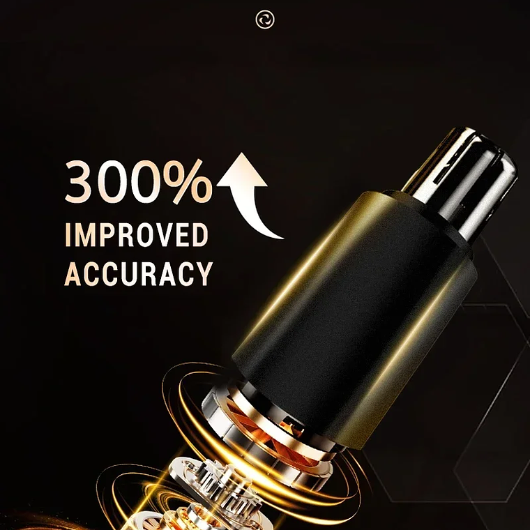 Cortadora de pelo eléctrica portátil 2 en 1 para hombres, cortadora de pelo para orejas y nariz, profesional, indolora, 2024 25