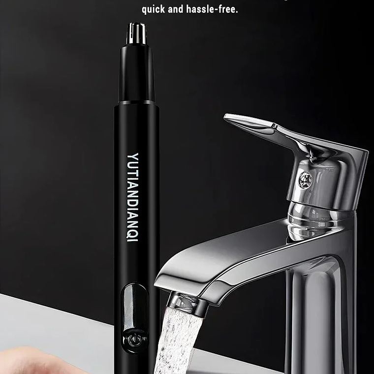 Cortadora de pelo eléctrica portátil 2 en 1 para hombres, cortadora de pelo para orejas y nariz, profesional, indolora, 2024 29