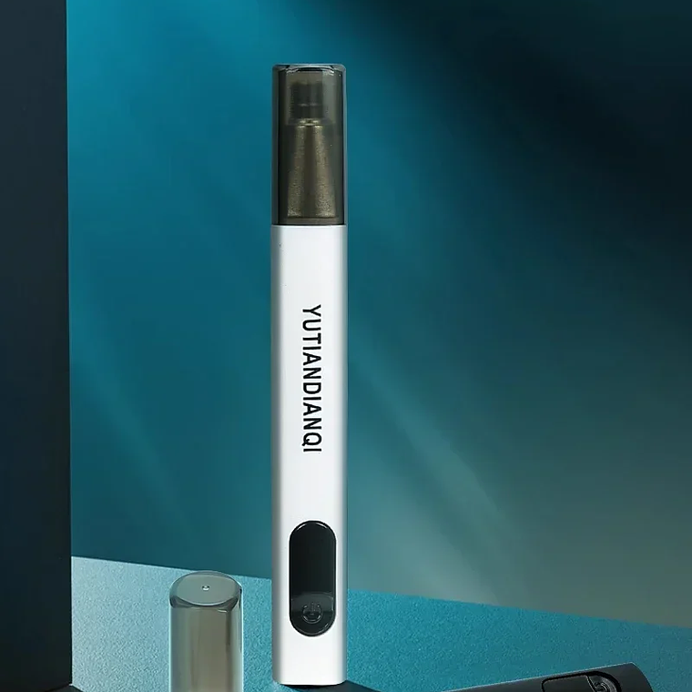 Cortadora de pelo eléctrica portátil 2 en 1 para hombres, cortadora de pelo para orejas y nariz, profesional, indolora, 2024 32