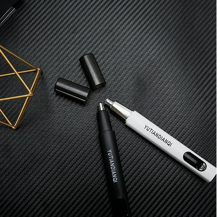 Cortadora de pelo eléctrica portátil 2 en 1 para hombres, cortadora de pelo para orejas y nariz, profesional, indolora, 2024 33