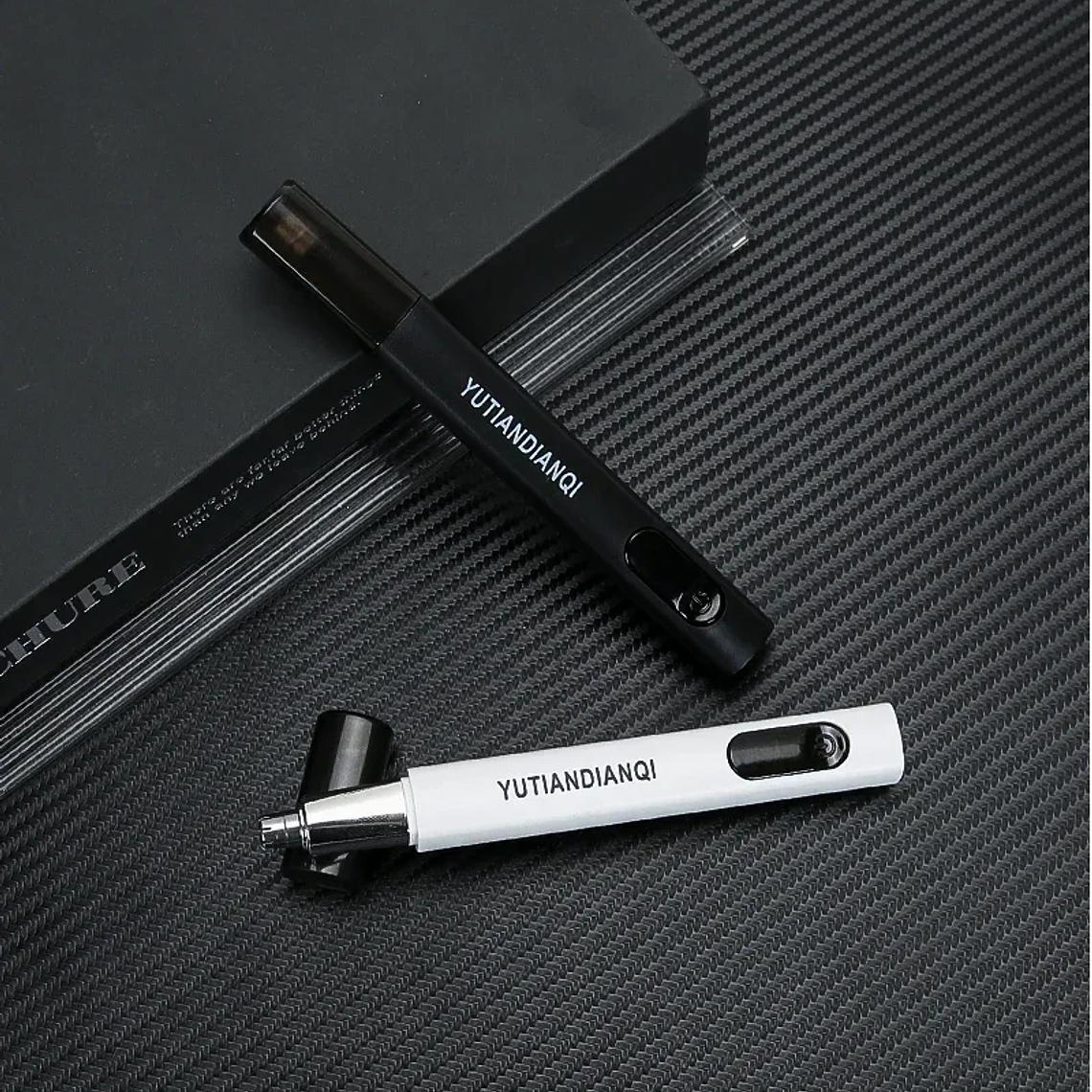 Cortadora de pelo eléctrica portátil 2 en 1 para hombres, cortadora de pelo para orejas y nariz, profesional, indolora, 2024 37