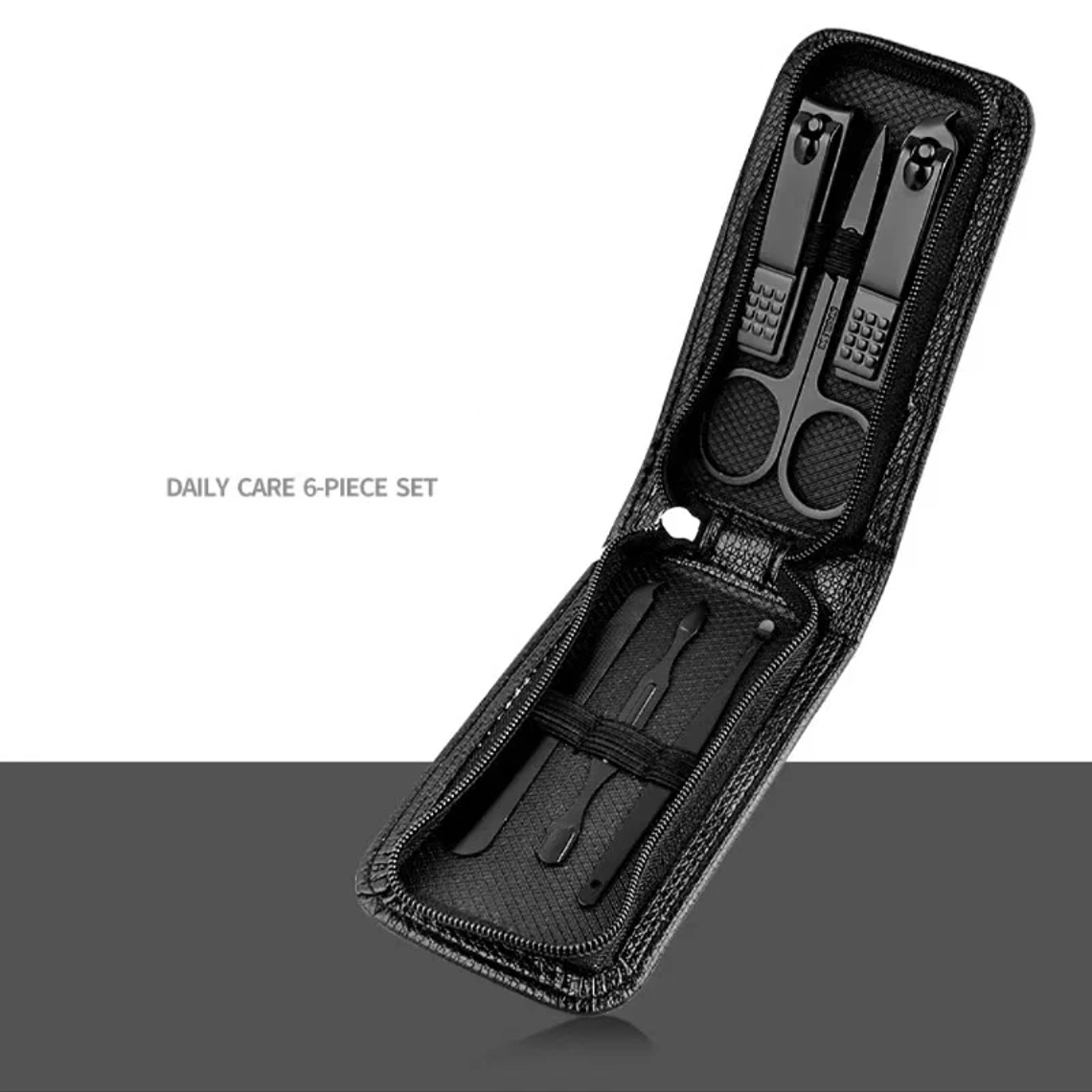 Juego de tijeras de uñas para hombre y mujer, cortaúñas especial de gama alta para el hogar, herramientas de belleza de manicura, 6 piezas portátiles para el hogar 8