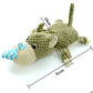Juguete de peluche para perros con forma de animales, juguetes chirriantes resistentes a mordeduras, juguetes de pana para perros pequeños y grandes, accesorios de entrenamiento para cachorros y masc - thumbnail 9