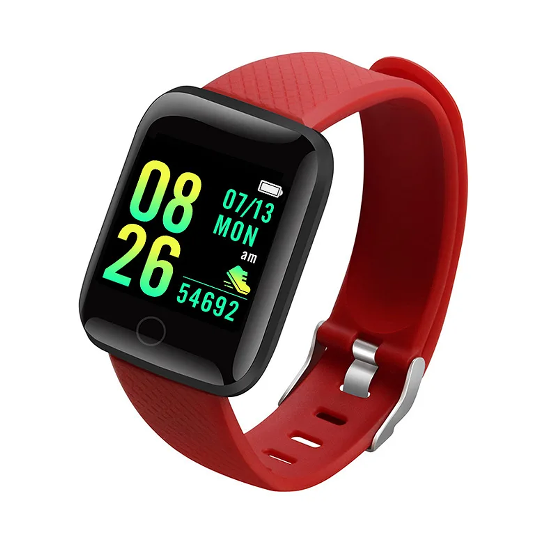 Reloj inteligente para hombre y mujer, pulsera con mensaje, Monitor de Fitness, regalo de cumpleaños, reloj electrónico para Android IOS 13