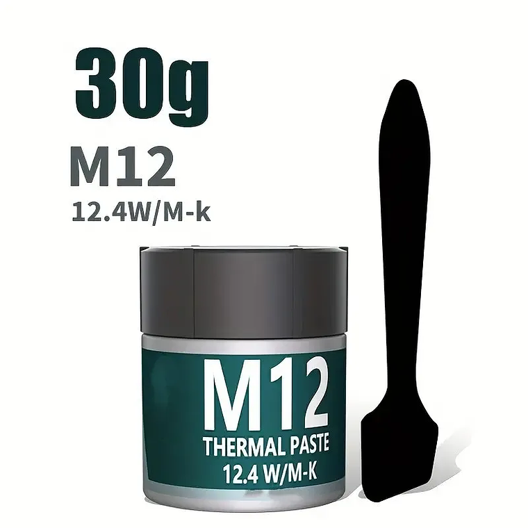 Pasta térmica EP, pasta de grasa conductora térmica de rendimiento 12,4 W/MK 1/4/8/15/30g para juegos, PC, PS5, CPU, refrigeración GPU 9