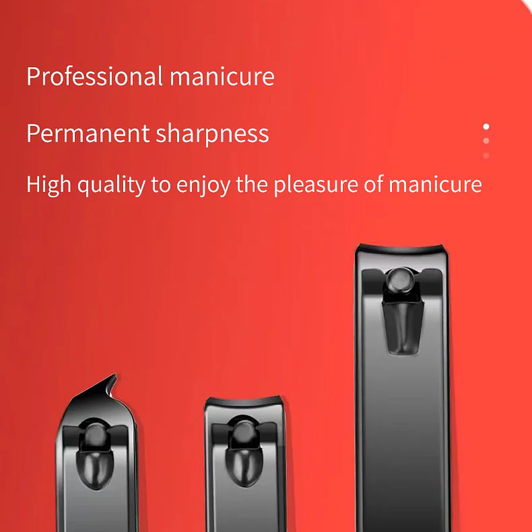 Juego de cortaúñas, herramientas de belleza prácticas, cortaúñas para manicura, cortaúñas, cuchillo para pedicura, cuchillo pelador de orejas, manicura de uñas T 17