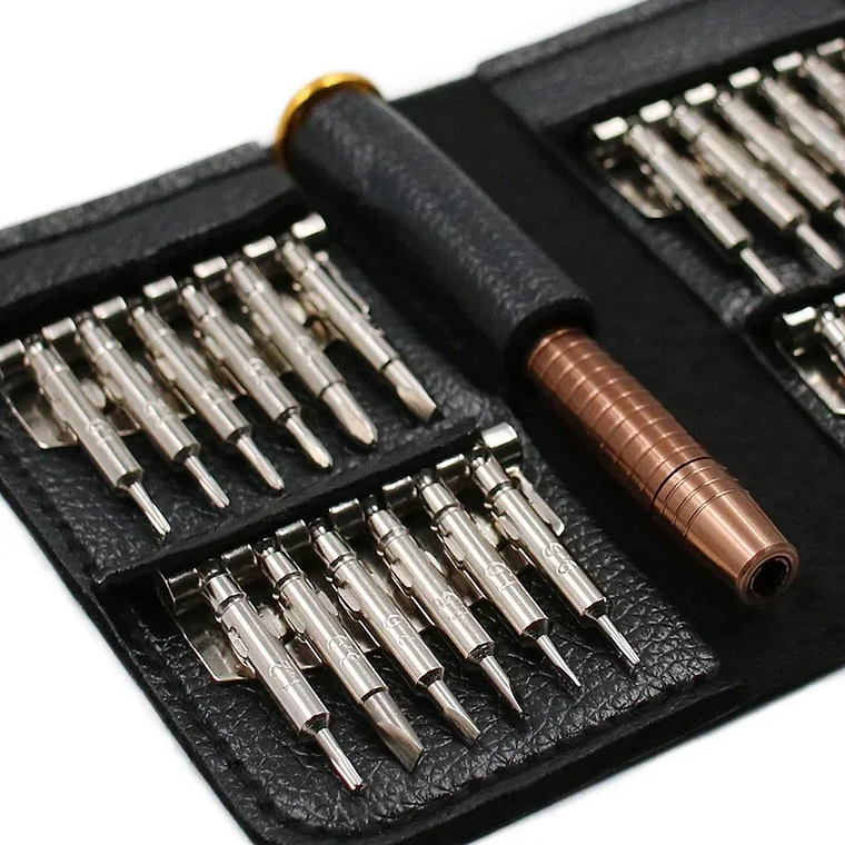 Juego de destornilladores de precisión para ordenador portátil, Kit de reparación profesional 152/25 en 1, T5, T6, Torx 24