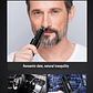 Cortadora de pelo eléctrica portátil 2 en 1 para hombres, cortadora de pelo para orejas y nariz, profesional, indolora, 2024 - thumbnail 28