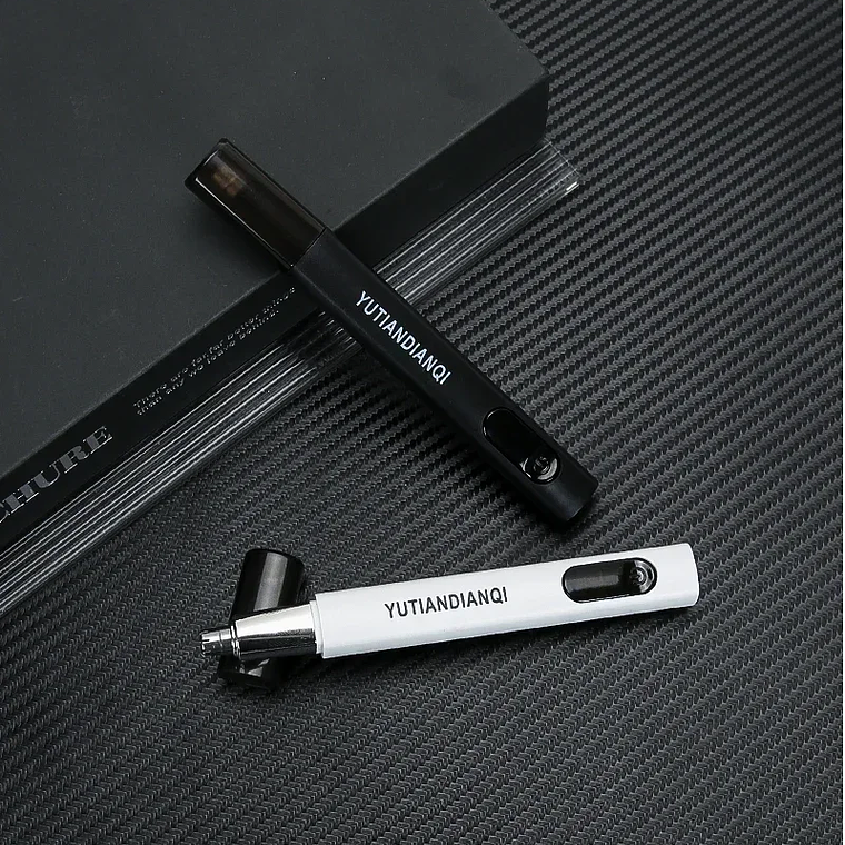 Cortadora de pelo eléctrica portátil 2 en 1 para hombres, cortadora de pelo para orejas y nariz, profesional, indolora, 2024 37