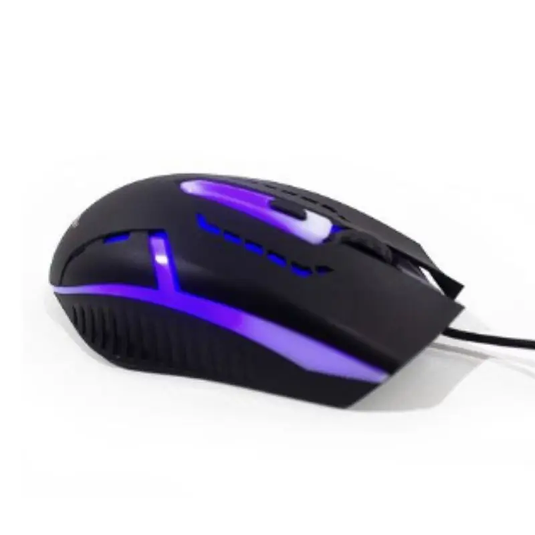 Ratón Com Fio Gamer USB Led RGB DPI-1600-2400-3200 2