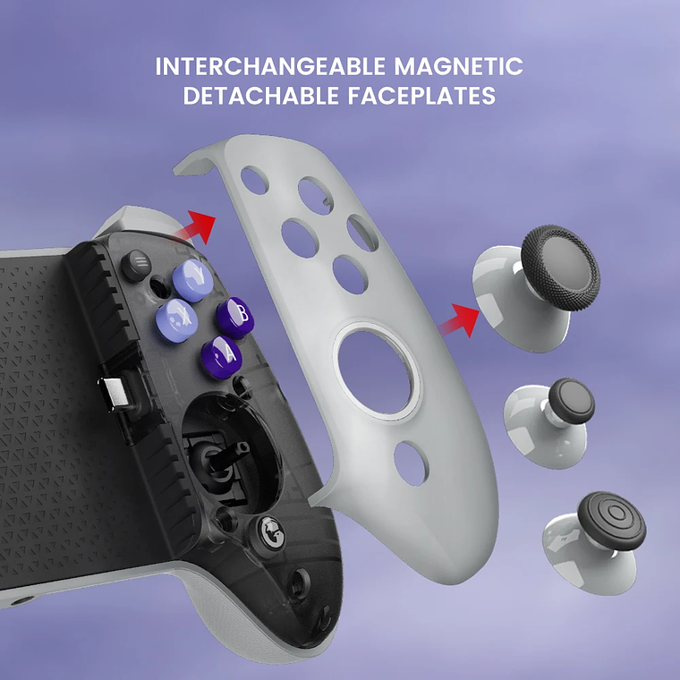 GameSir-Gamepad G8 Galileo para android, mando para PS4, PS5, mando para teléfono móvil, Efecto Hall Stick para iPhone 15, Android 20