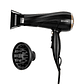 Secador de pelo profesional, 110/220V, 1800W, negro/dorado, de Brasil - Miniatura 11